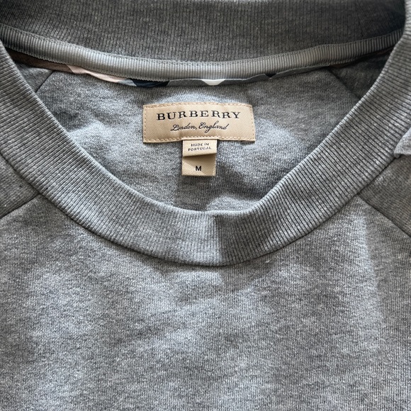 Burberry Crew Neck Long Sleeve Sweatshirt - Picture 2 of 8